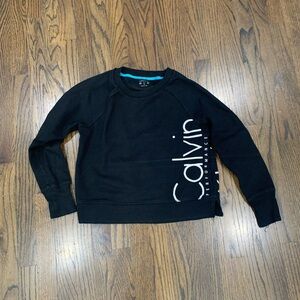 Good Condition Calvin Klein Performance Women’s Sweatshirt Black Size Small